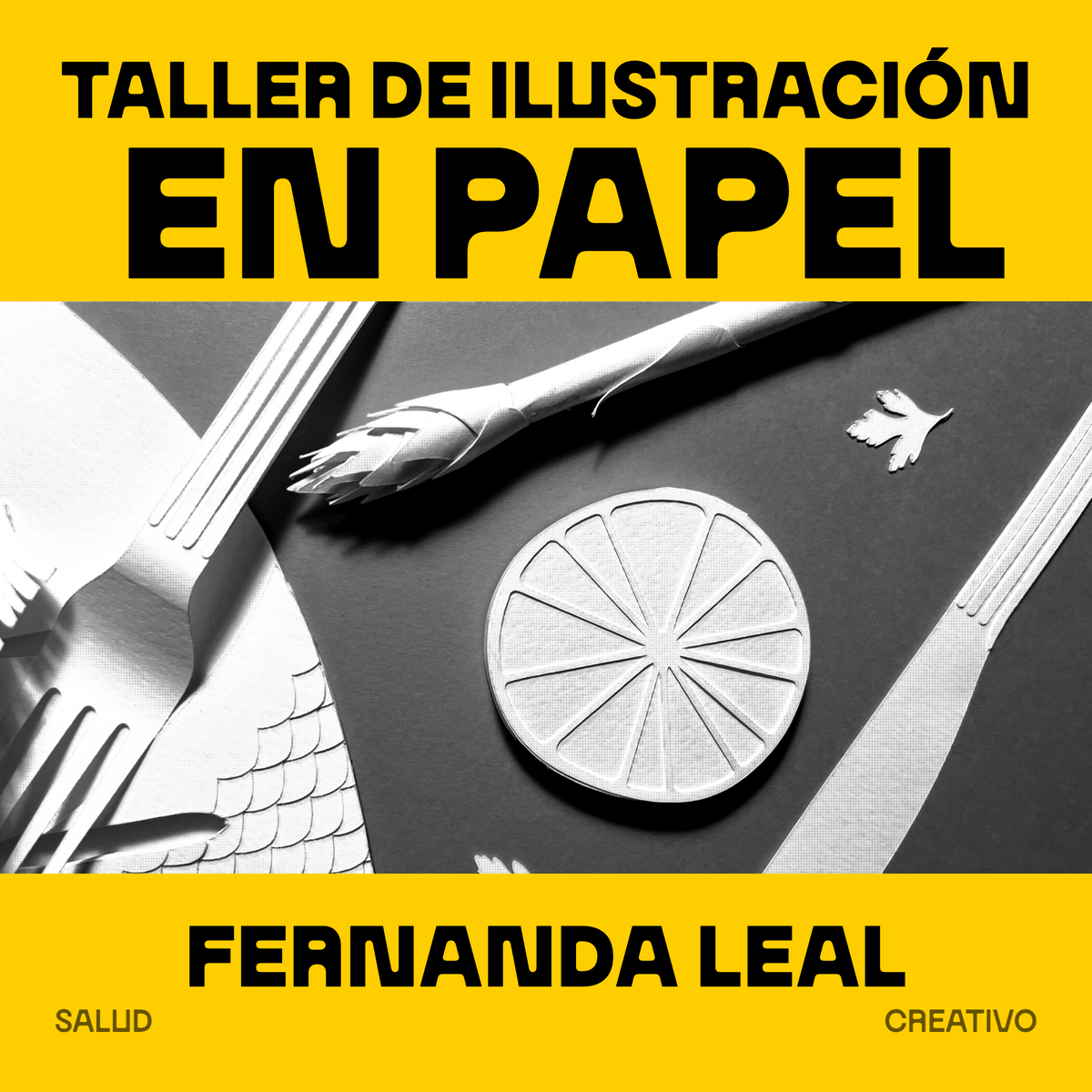 Taller de ilustración en papel